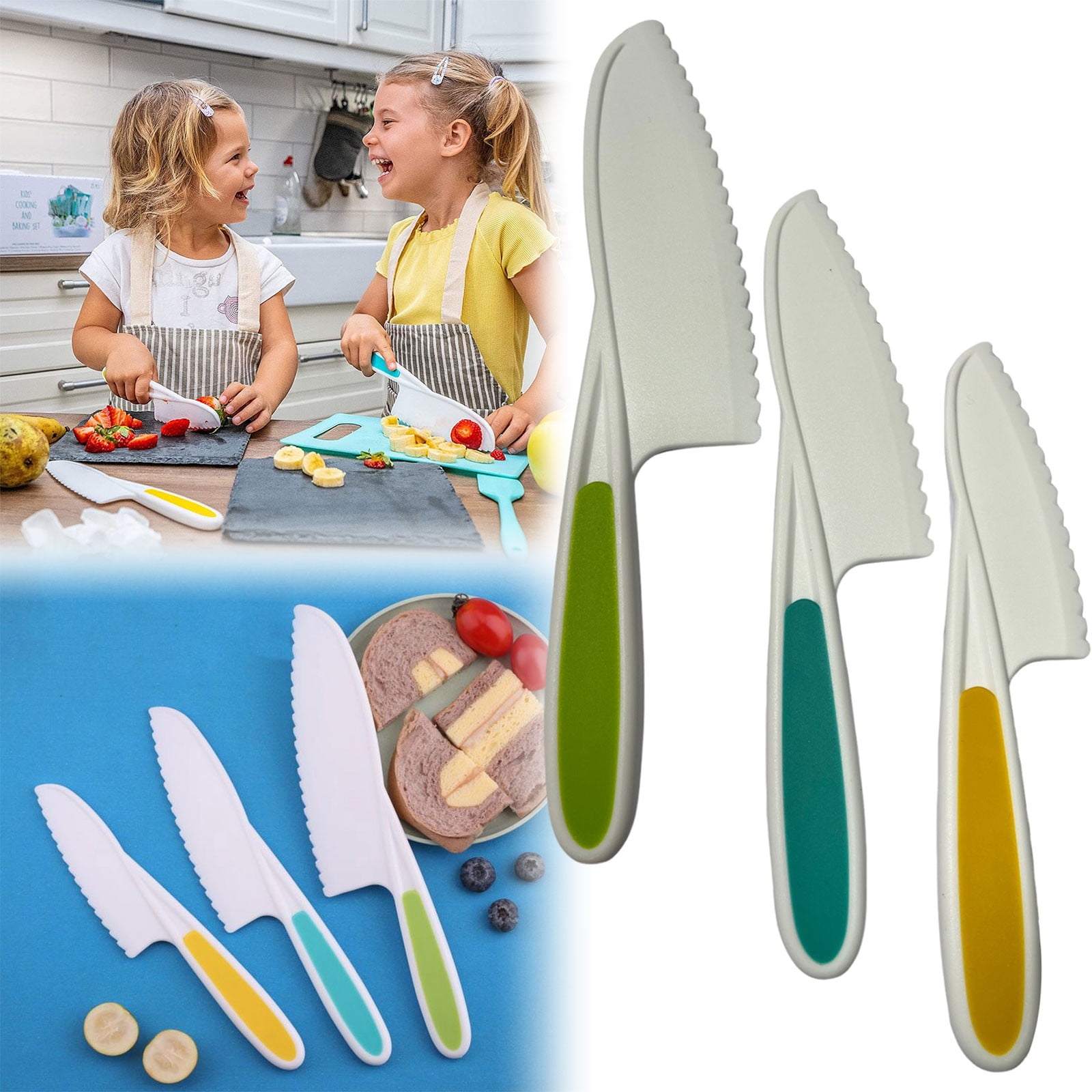 1PC Tomato Slicer And Lemon Slicer Toddler Kitchen Tool Toy For Girl