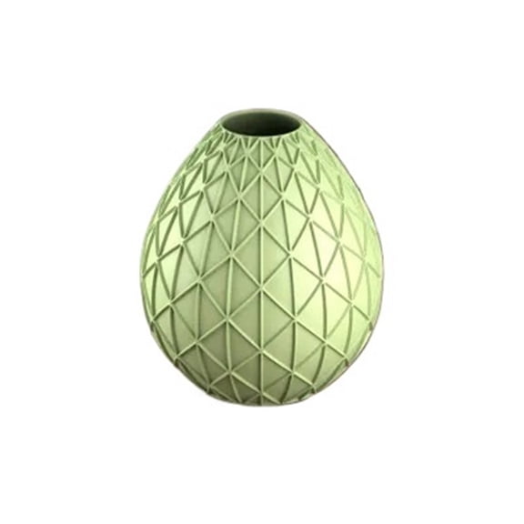 1PC Triangular Easter Egg Sculpture 3D Printing Gift