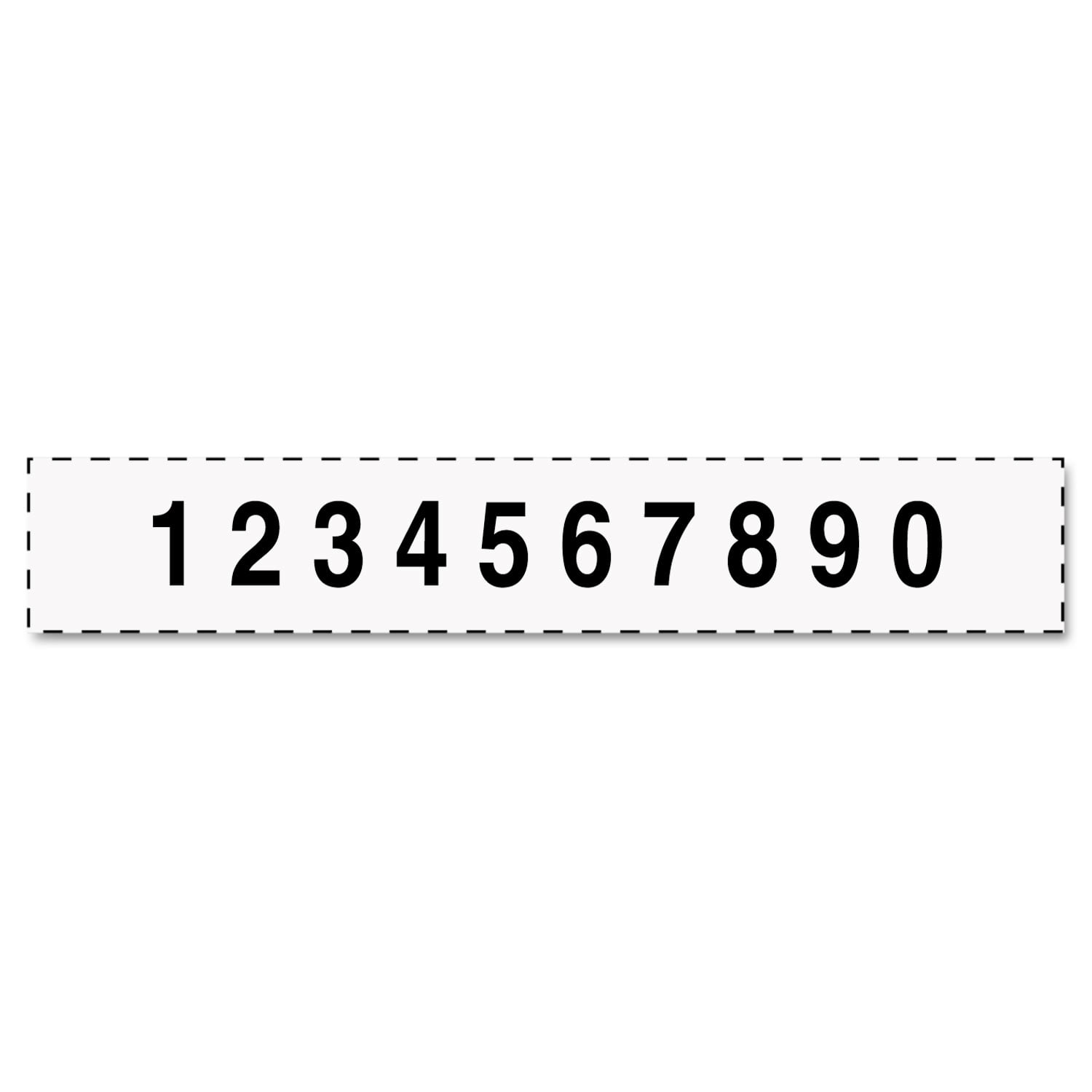 Professional Self-Inking Numberer, Ten Bands/Digits, Type Size: 2, Black Professional Self-Inking Numberer, Ten Bands/Digits, Type Size: 2, Black