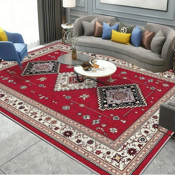 6.5'x10' large carpet for living room camping carpet bohemian area rug checkered area rug oriental area rug