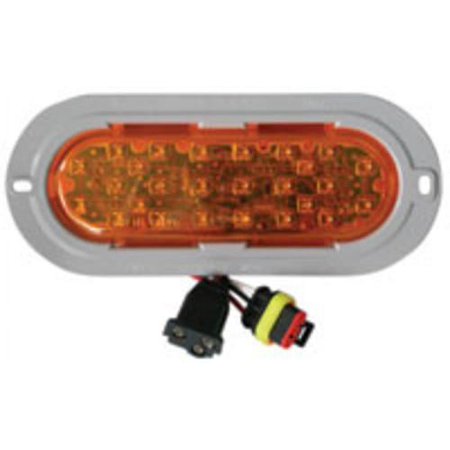 1PC Truck-Lite Truck-Lite 81932 26-LED Auxiliary Turn Sealed Lamp, 12 V, Amber