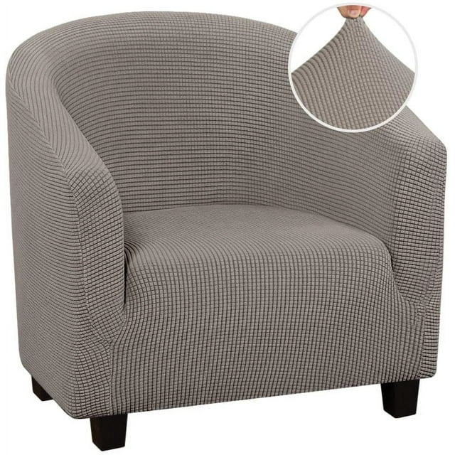 1PC Tub Chair Cover Armchair Protector Washable Furniture Slipcover Elastic Sofa Armchair Seat