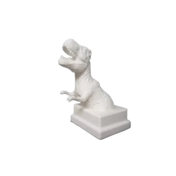 1PC Tyrannosaurus Rex Statue Monochrome Custom Version 3D Printing