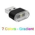 1PC USB LED Mini Car Light Neon Atmosphere Ambient Bright Lamp Light