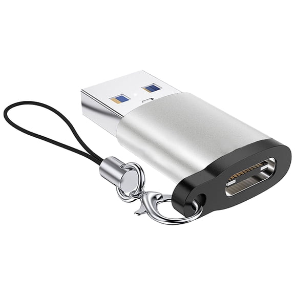 1PC USB Type C Female to USB3.0 Male Adapters Type C Female Charging Cord USB3.0 Male Charger Adapters