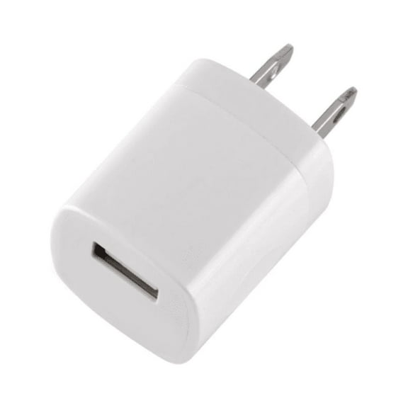 1PC USB Wall Charger Cube, Single Port USB Wall Plug Travel White Charging Block Box Adapter Compatible iPhone 13 12 11 Pro Max SE XS XR X 8 7 6 6S Plus