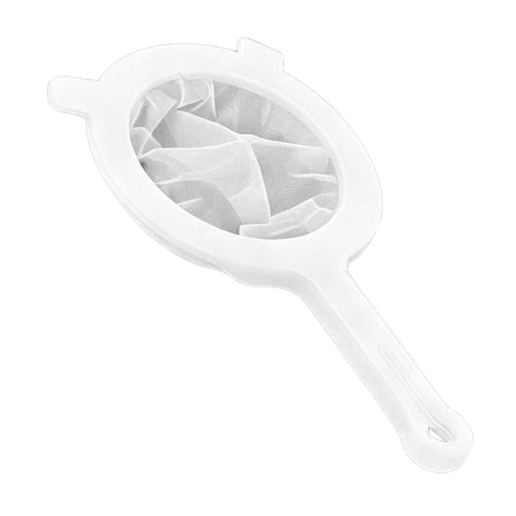 1PC Ultra Fine Nylon Mesh Strainer, 100 Mesh Food Filter Sieve Colander with Plastic Handle for Kitchen Yogurt, Juice, Milk and Honey
