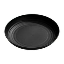 1PC Unbreakable Deep Dinner Plates, Cebalnir Wheat Straw Plastic Dinnerware, Dishwasher Safe Kitchen Plates for Daily Use, 9-Inch
