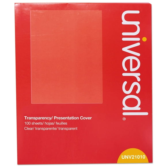 1PC Universal Black and White Laser Printer Transparency Film, 8.5 x 11, 100/Pack