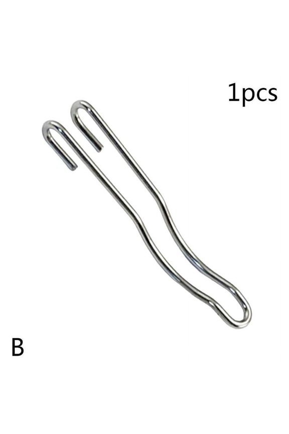 1PC Universal Steel Wire Back Clip Steel Pocket Waist Clip DIY Buckle UK U4K7