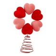 thumbnail image 1 of 1PC Valentine's Day Tree Topper, Heart Tree Topper, 13.3 Inch Treetop Ornament Decorations for Valentines Day Wedding Birthday Home Gift Decor, 1 of 6