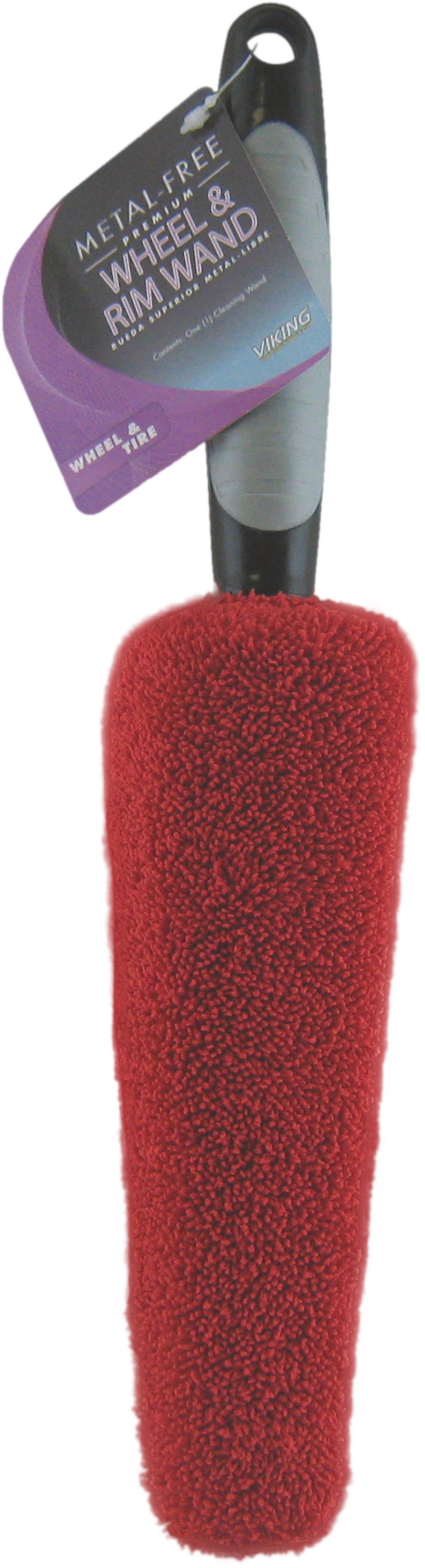 1PC Viking Wheel & Rim Wash Brush Red