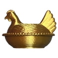 thumbnail image 1 of 1PC Vintage Glass Hen on Nest Dish with Lid, on Nest Glass Dish, Glasses Candy Dishs with Lid -Shaped Chicken Fruit Bowl, Chicken Decor, for Home,Tabletop Decor, 1 of 9