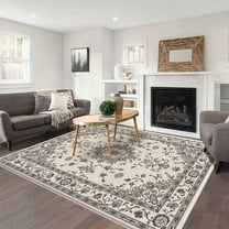 6.5'x10' antique rug carpet for kitchen floor entryway rug non slip area rug geometric rug runners for hallways non slip