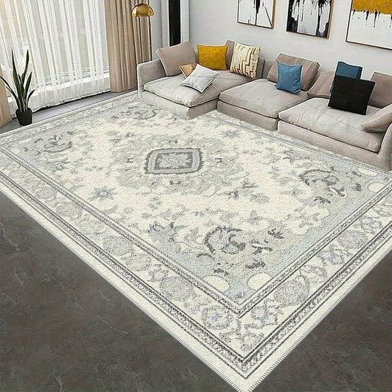 1PC Vintage Regional Carpet Local Carpet, Lightweight Washable Easy-to-Manage Carpet Mat Festival Gift, Suitable for Living Room, Bedroom, Dining Room, Bathroom, Office, Room Accessones