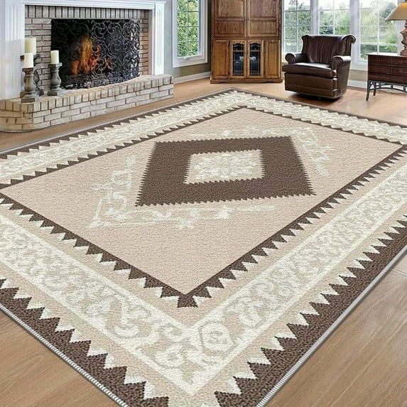 4'x6' cute carpet cool carpet area rug bohemian area rug geometric area rug