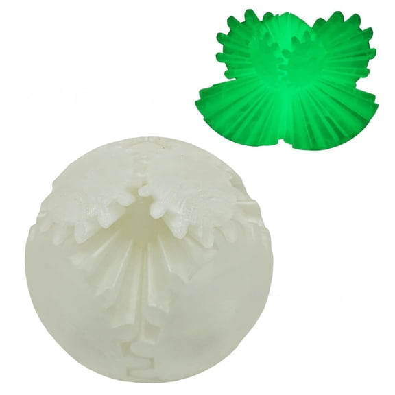 1PC WHITE 6CM 3D Printed Gear Ball Rotating Cube Fingertip