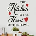 1PC Wall Stickers Quote Kitchen Dinning Room Kitchen Decals Art 3d Wall