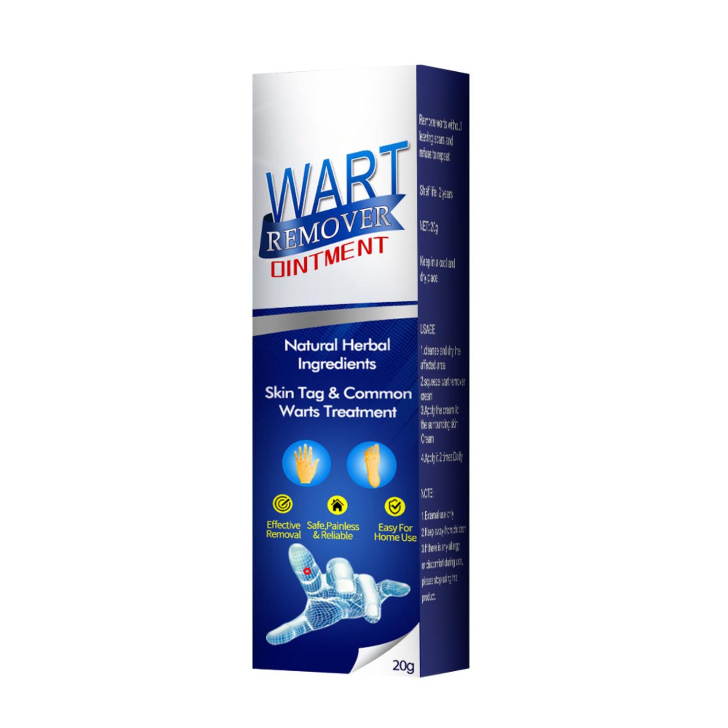 1PC Wart Treatment Cream Warts Remover Antibacterial Ointment Skin Tag