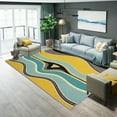 thumbnail image 1 of 4'x6' large carpet for living room cute carpet animal print area rug non slip area rug vintage area rug, 1 of 10