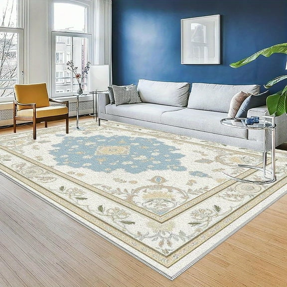 5.3'x7.5' cool carpet indoor/outdoor carpet area rug for kitchen natural area rug retro area rug