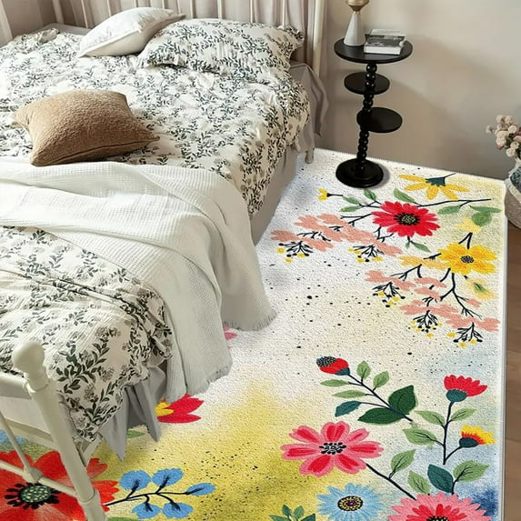 5.3'x7.5' thick carpet for living room area carpet for living room machine washable area rug office area rug for rolling chair oriental area rug