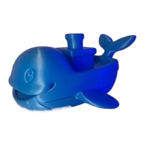 1PC Whale Boat Floating Tub 3D Printing