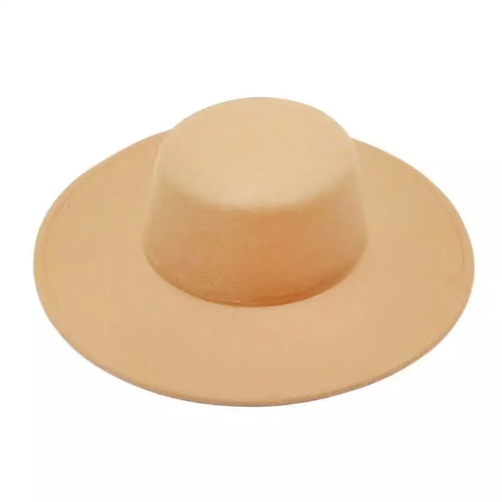 100% Wool Felt Hat Base For DIY | Wide Brim, 150 Grams, 17 Colors - Craft Your Own Top Hat Or Custom Hat