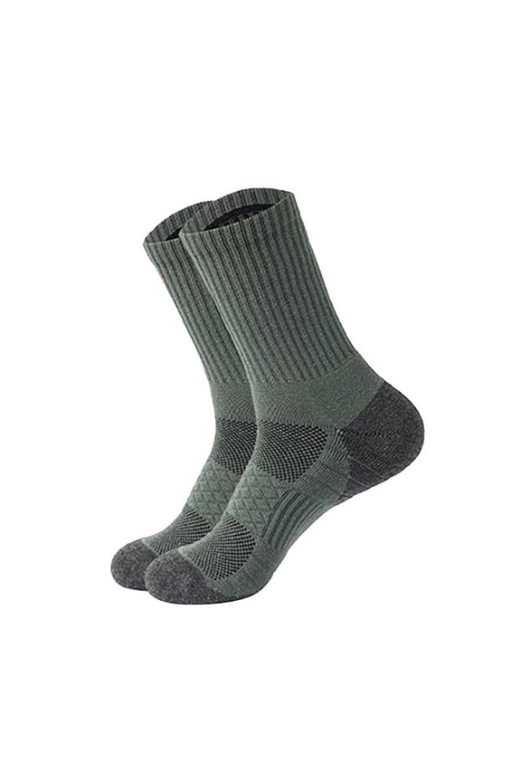 1PC Women&Men Grip Socks Wool With Cushion Hiking Camping Hunting Work Socks Compression Socks