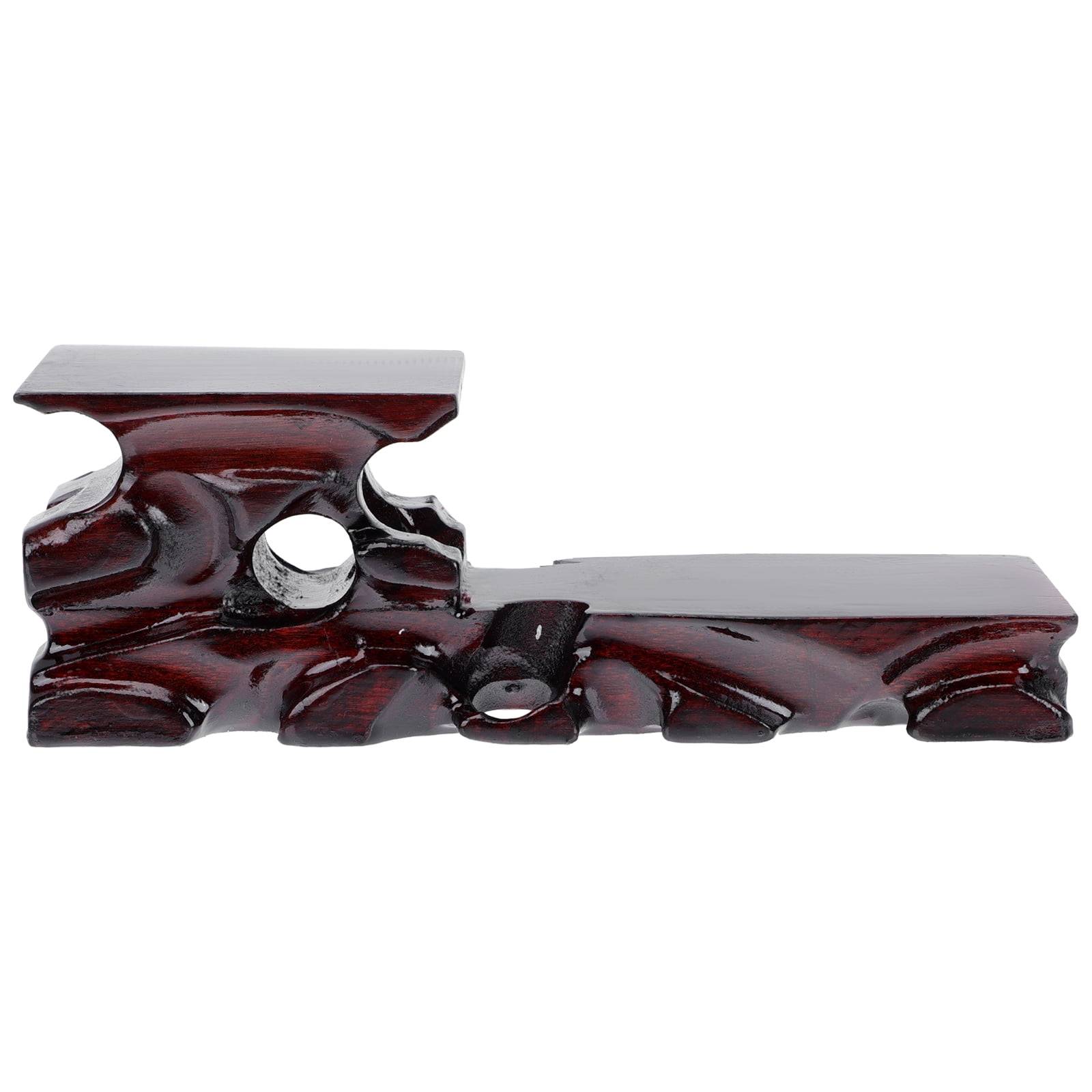 1PC Wood Display Base Decorative Vase Base Wooden Teapot Holder Home