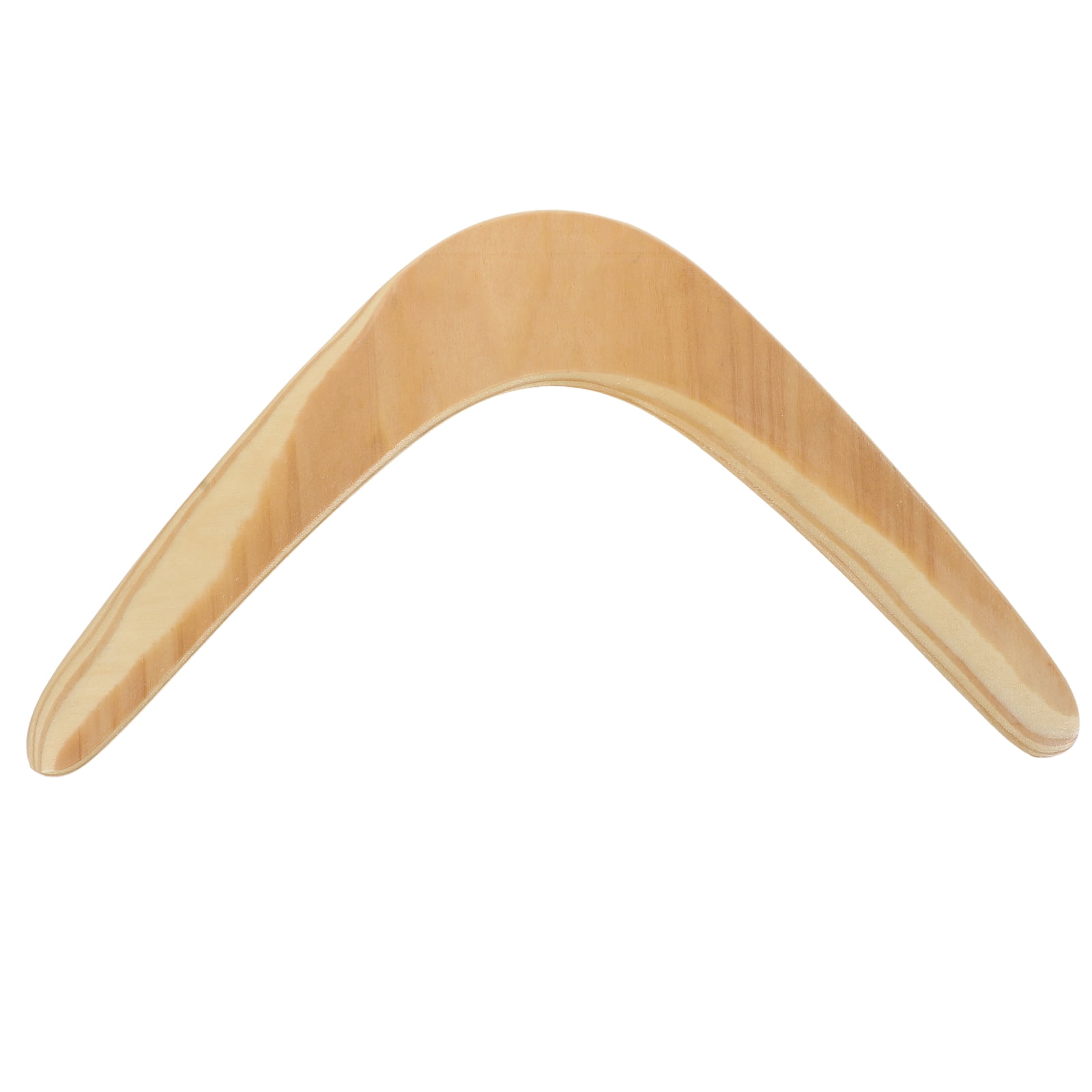 1PC Wooden Outdoor Boomerang Plaything Wooden Boomerang for Kids Adults