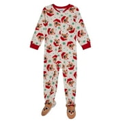 Rudolph Toddler One-Piece Footed Blanket Sleeper, Sizes 12M-5T