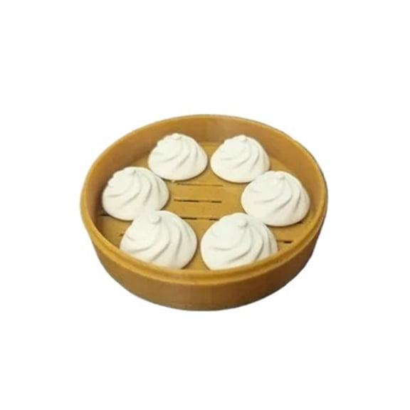 1PC Xiao Long Bao Refrigerator Magnet - Dim Sum Steamer Set 3D Printing