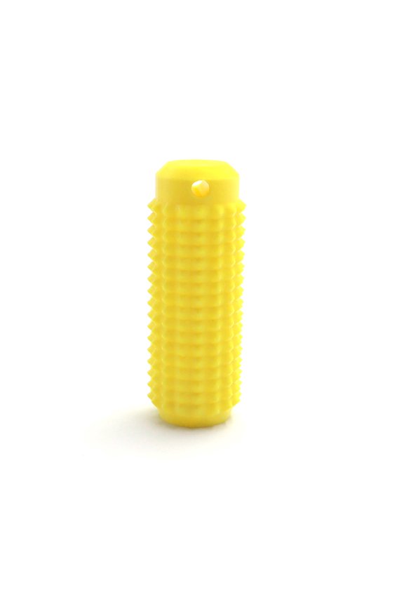 1PC Yellow 8CM Spiked Grip Keychain for Anxiety Relief and Purpose