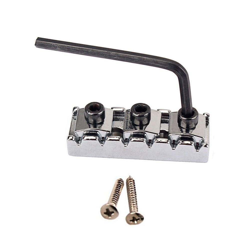 1PC Zinc Alloy Guitar String Locking Nut 42mm String Lock for Electric