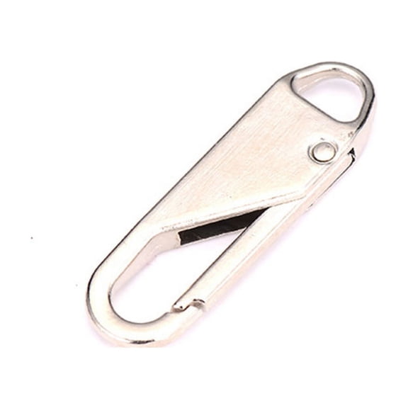 1PC Zipper Pull Replacement Repair Kit Slider Pull Tab Universal Fixer Metal Zippers for Head