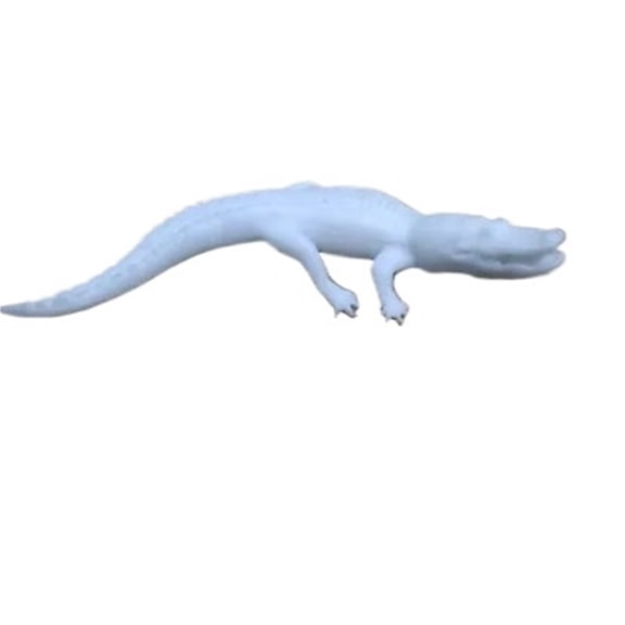 1PC alligator 3D printed decoration