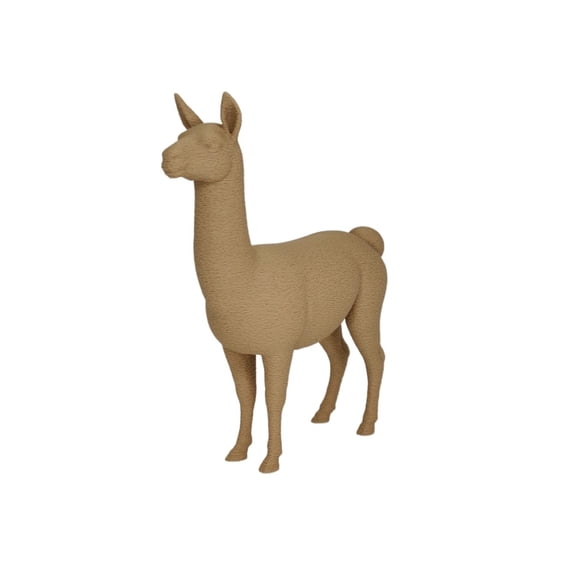 1PC alpaca animal ornament sculpture 3D printing