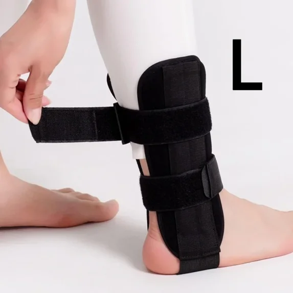 1PC ankle stabilizer with a soft lining that can adjust the ankle joint to wrap black fracture rehabilitation