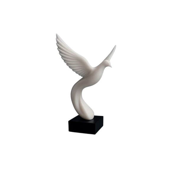 1PC bird sculpture 3D printing