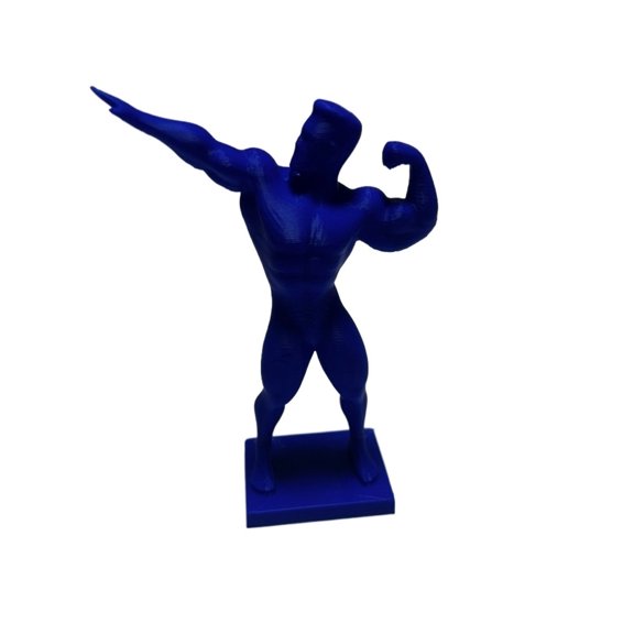 1PC bodybuilder statue 3D printing
