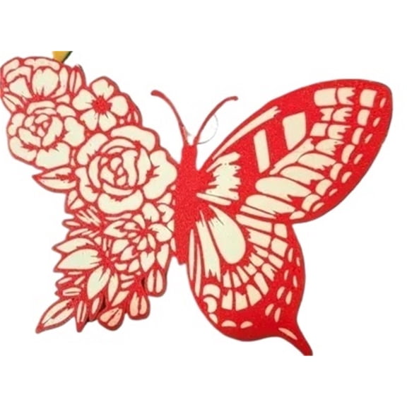 1PC butterfly coaster 3D printing