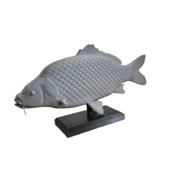 1PC carp statue small sculpture, 3D printed with rich details