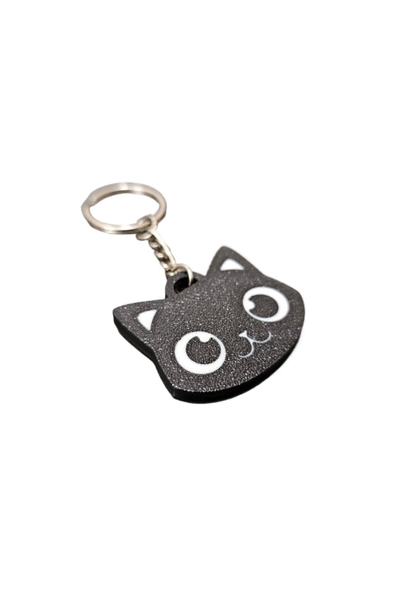 1PC cat keychain 3D printing