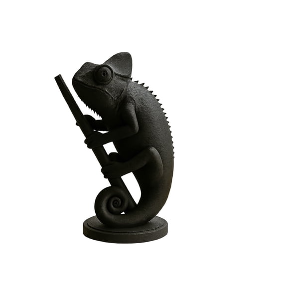 1PC chameleon statue 3D printing