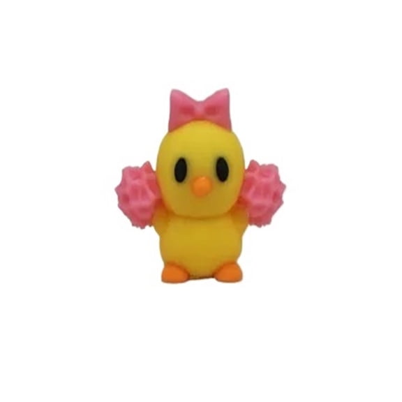 1PC cheerleading duck keychain 3D printing