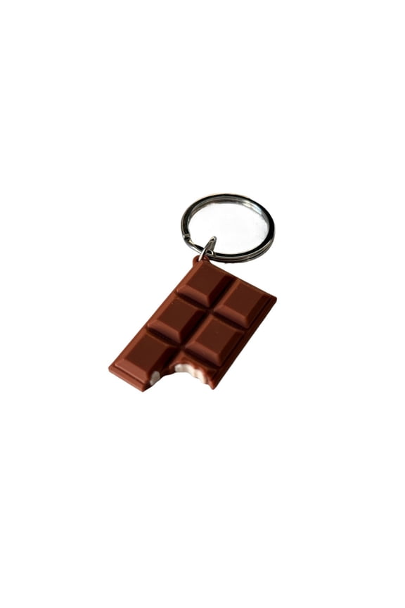 1PC chocolate bar key chain 3D printing
