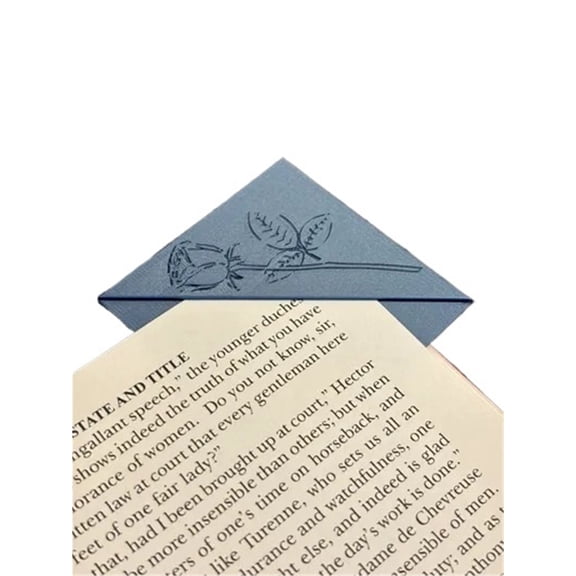 1PC corner bookmark (rose) 3D printing
