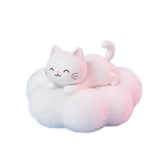 1PC creative ornament cloud cat 3D printing