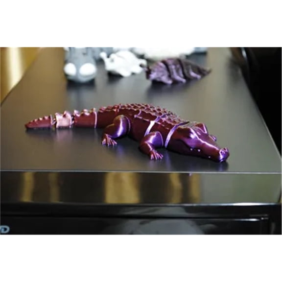 1PC crocodile 3D printed decoration